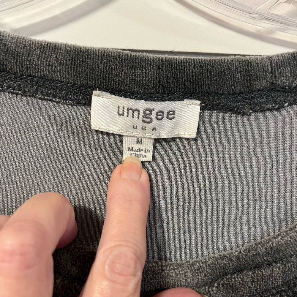 Umgee lightweight Grey  Sweatshirt